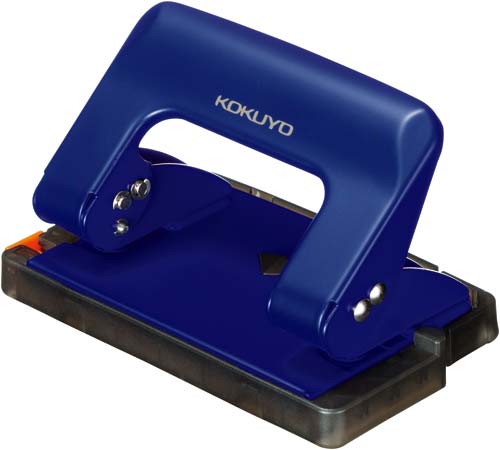 パンチ　ラクアケ　ハンディタイプ１７枚穿孔青３個