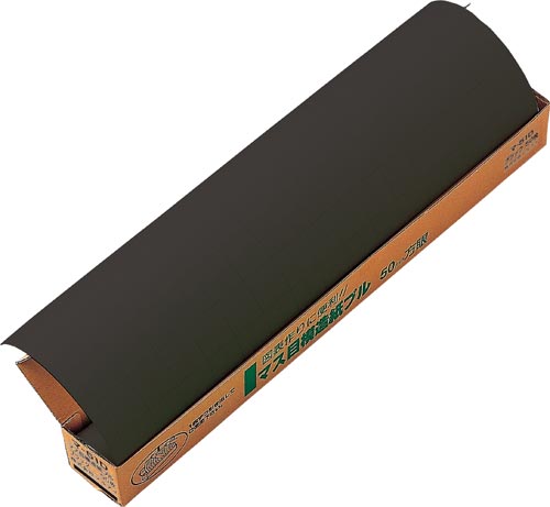 マス目模造紙　プル　５０枚　ブラック