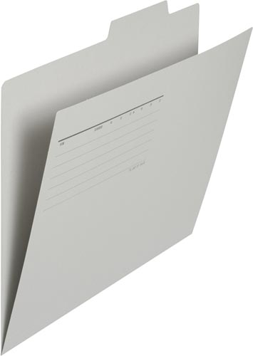 個別フォルダー　Ａ４横　グレー×１０