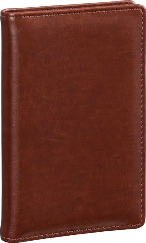 キーワード　ポケットシステム手帳　ブラウン