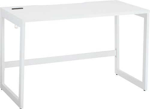 リスムデスクＤ６００Ｗ１２００　白脚　ホワイト