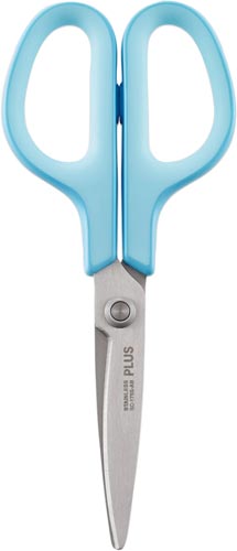 フィットカットカーブ　Ｓ型　抗菌グリップ　ブルー