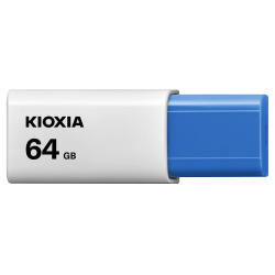 ＵＳＢノックスライド式ライトブルー６４ＧＢ