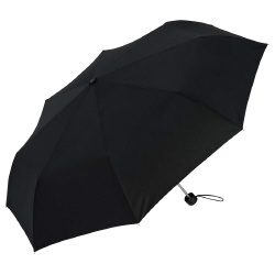 ６０ｃｍミニ耐風骨　ポンジ　無地　ブラック