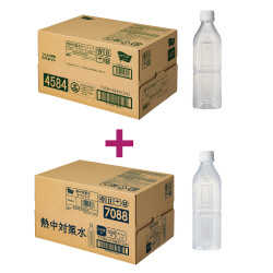 熱中対策水ラベルレス　レモン・日向夏２ＣＳ