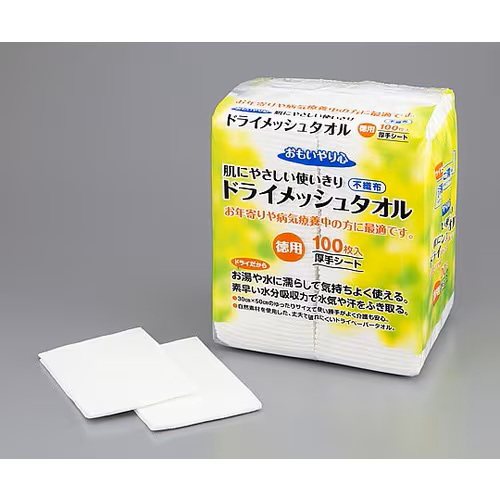 ドライメッシュタオル　（超厚手・徳用）
