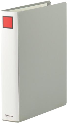 キングファイルＧ灰Ａ４縦　背幅５６ｍｍ　３冊
