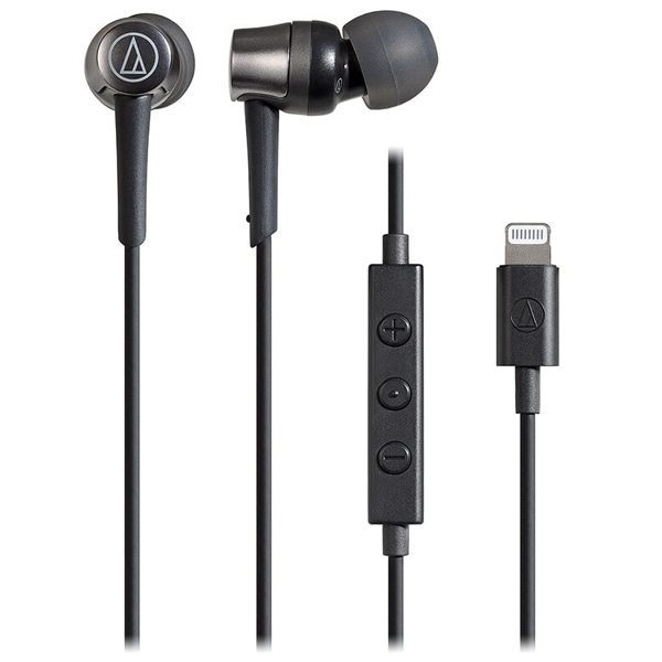 Lightning用イヤホン ブラック