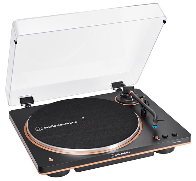 ワイヤレスターンテーブル ブラック/ブロンズ