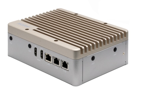 NVIDIA Jetson Xavier NX搭載 組込向けファンレスAIエッジPC PoE給電×2ポート WiFi拡張モデル ACアダプタ付属 Jetpack4.6.0プリインストール済