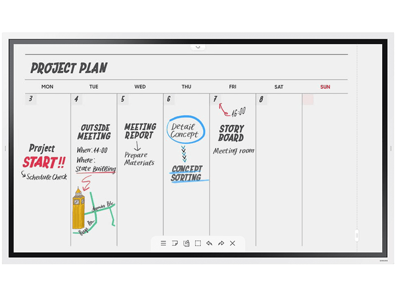 Flip 2 (65型/3840×2160/HDMI/ホワイト/スピーカー：あり)