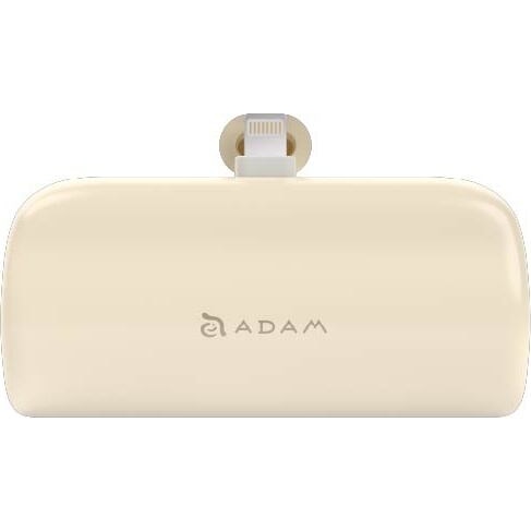 GRAVITY P5L ポケットサイズ Lightning直接充電 スタンド機能付 PD18W 5000mAh 急速充電 モバイルバッテリー ミルクティー