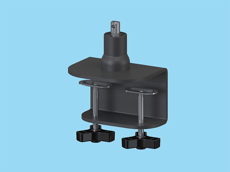 PS7AX・G1AXシリーズ用 ノブ式強化クランプ ブラック