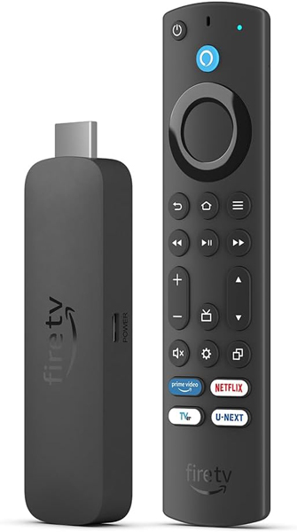 Fire TV Stick 4K Max(マックス)第2世代 | Fire TV Stick史上最もパワフル | ストリーミングメディアプレイヤー