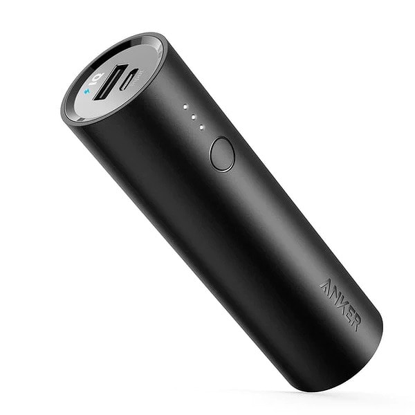 Anker PowerCore 5000 (5000mAh スティック型 モバイルバッテリー) 【PSE技術基準適合/PowerIQ & VoltageBoost搭載】 iPhone/iPad/Xperia/Android各種他対応 (ブラック)