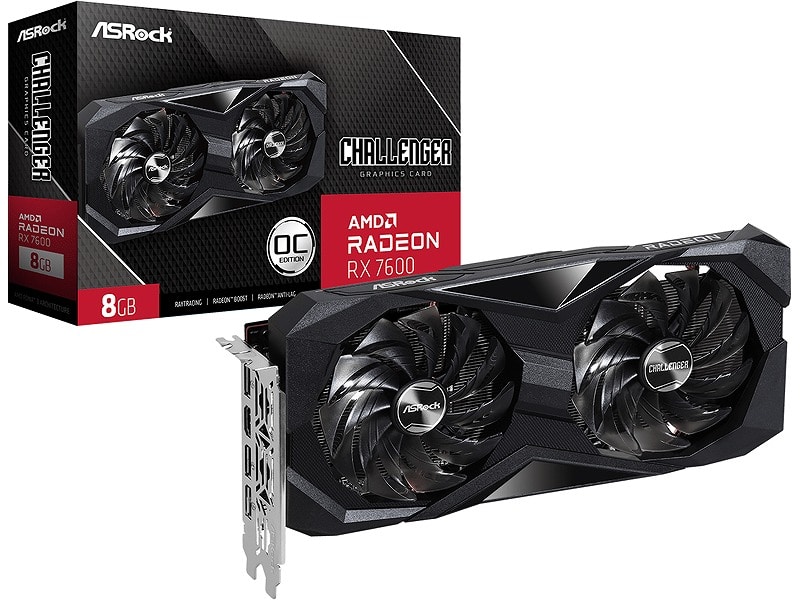 AMD Radeon RX7600 GDDR6 8GBメモリ搭載 グラフィックボード 2年保証 RX7600 CL 8GO