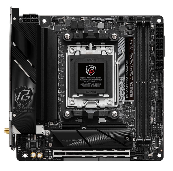 B650チップセット搭載 ゲーミングエントリー向けマザーボード 2年保証 B650I Lightning WiFi