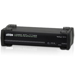 1入力 4出力 デュアルリンクDVIビデオスプリッター