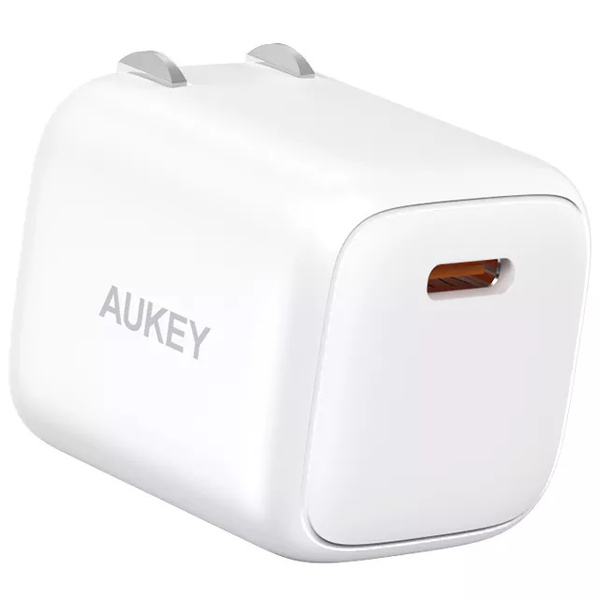 USB充電器 Omnia Mini 20W II PD対応 折りたたみ式 [USB-C 1ポート] ホワイト