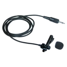 無指向性ラペリア型マイクロフォン(コード長90cm)