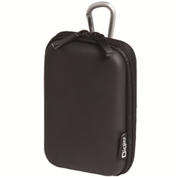 軽くて丈夫なEVA素材のコンパクトデジタルカメラケース ブラック