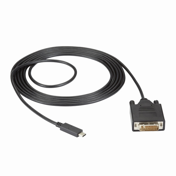 USB-C to DVI 変換ケーブル 3.0m