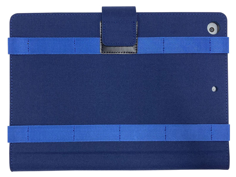 Apple iPad 第9～7世代（10.2インチ）対応 高耐久ナイロン保護ケース（ブルー）