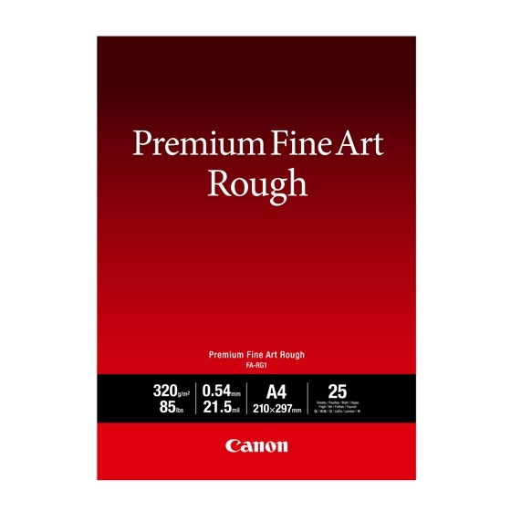 プレミアムファインアート・ラフ A4 25枚 FA-RG1A425
