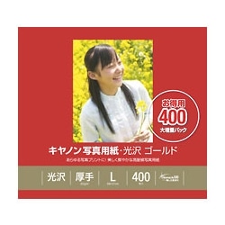 写真用紙・光沢 ゴールド L判 400枚 GL-101L400
