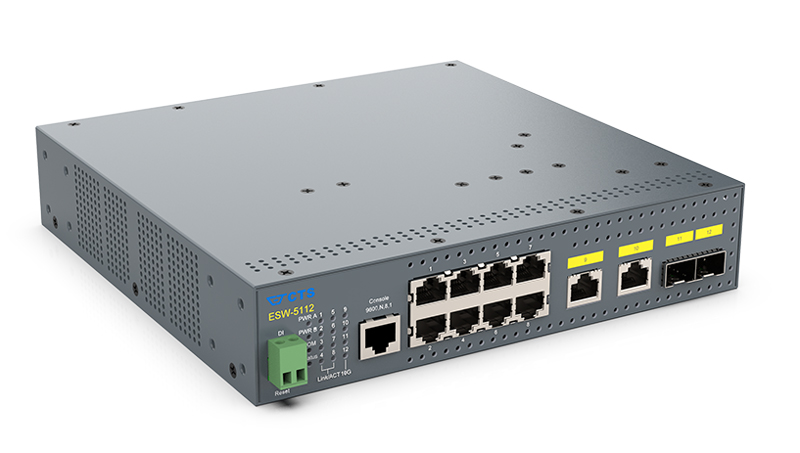 8 x 10/100/1000Base-T RJ-45 + 2 x N BASE-T (100M/1G/2.5G/5G/10G) + 2 x 1/10GBase-R SFP+ 管理機能搭載レイヤ2スイッチ