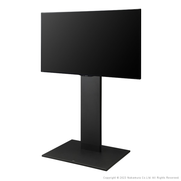 超低床キャスター付きスタンド V2 キャスター ハイタイプ サテンブラック（32～60型）