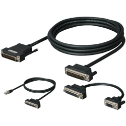 三菱シーケンサ（D-SUB25P）対応RS-422/RS-232Cコンバータ、D232V-CAB、DINV-485CAB