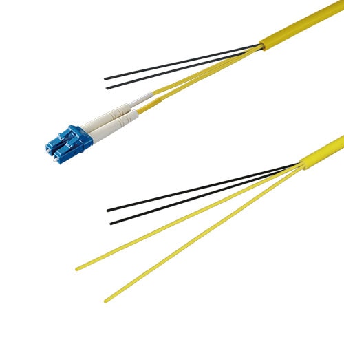 光ファイバーケーブル (シングルモード/LC-コネクタなし/屋内用(補強)/2芯)【30m】