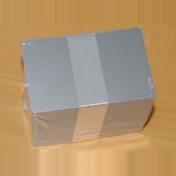 カラー無地IDカード(銀メタリック) 0.76mm