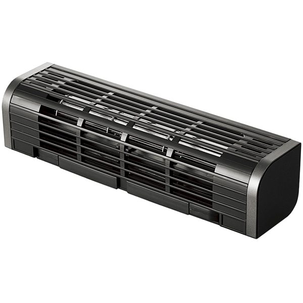 USB扇風機/2Wayタイプ/風量調整/冷却台機能/ブラック