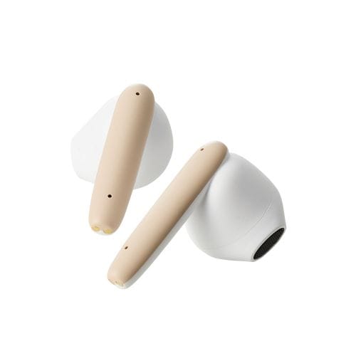ILMF/Bluetoothイヤホン/完全ワイヤレス/AAC対応/低遅延モード/セミオープン/タッチセンサー/ホワイト