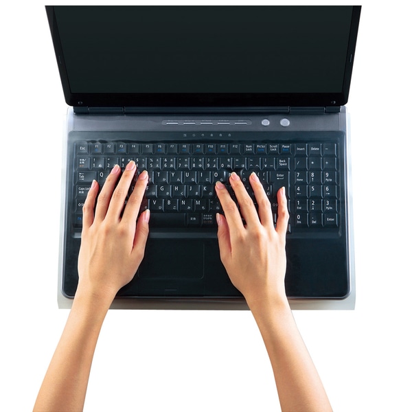 キーボード防塵カバー/大型ノートタイプ