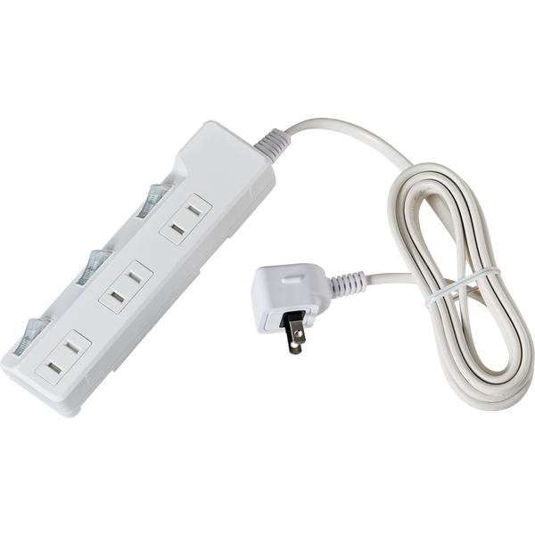 耐雷スイッチ付タップ