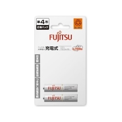 富士通 ニッケル水素電池 単4形 1.2V min.750mAh HR-4UTC/2個パック