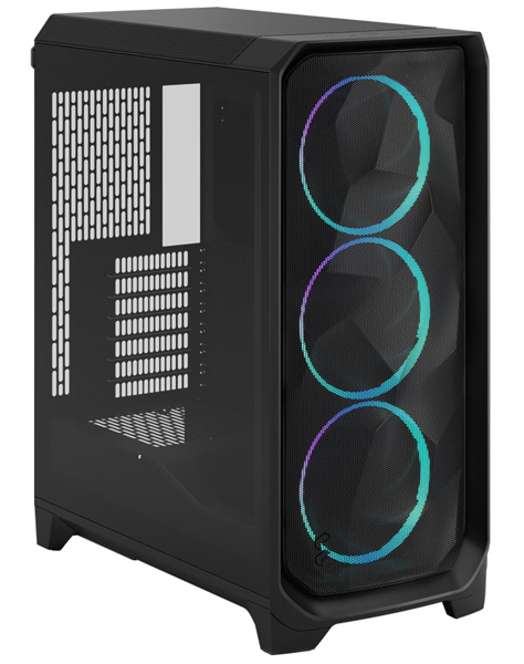 ミドルタワー型PCケース Meshify 3 Black RGB TG Light Tint