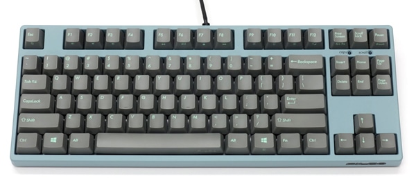 Majestouch + テンキーレス ASAGI 茶軸 英語配列