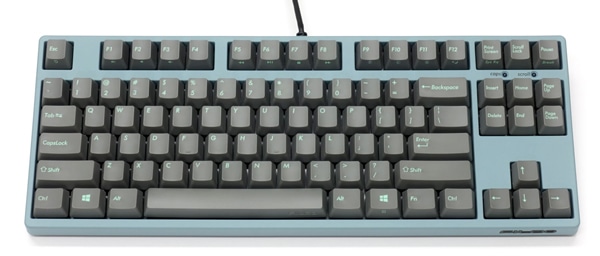 Majestouch + テンキーレス ASAGI スピードシルバー軸 英語配列