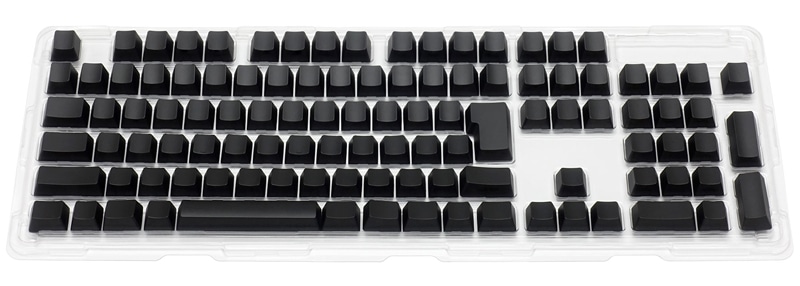 PBT無刻印キーキャップセット 108 日本語配列