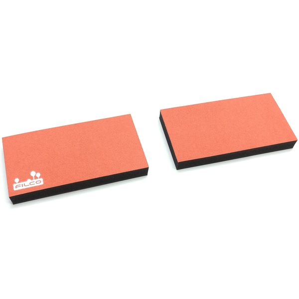 FILCO Majestouch Wrist Rest Macaron 厚型17mm Sサイズ 分離型(2分割) Papaya