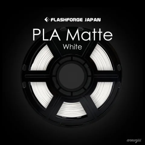 フィラメント PLA Matte White 500g