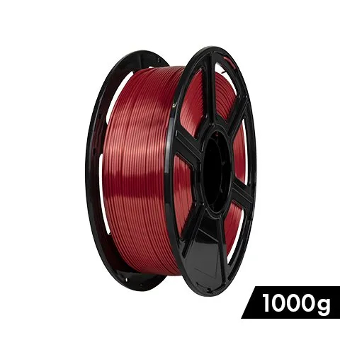 3Dプリンター用 フィラメントPLA シルク 1000g レッド