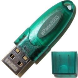ePass2003 USB トークン（緑）