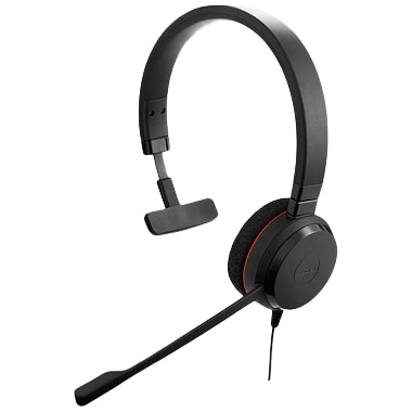 Jabra USBヘッドセット USB-A 片耳 UC認定 「Jabra EVOLVE 20 UC Mono」