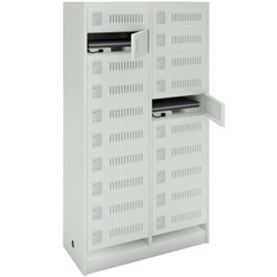 ノートパソコン保管庫 個別扉タイプ（電源機能付き）