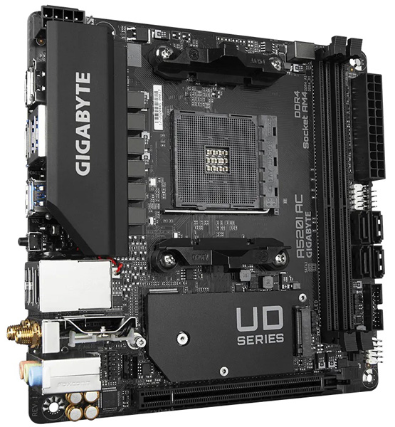 Mini-ITX マザーボード A520I AC